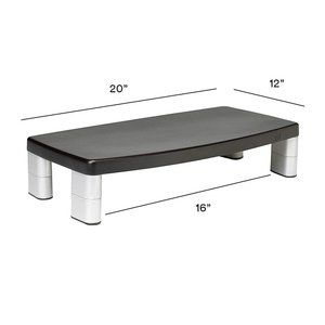 3M Adjustable Monitor Stand 3 Adjustable Heights